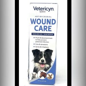 Vetericyn Plus All Animal Wound & Skin Care 8fl oz-NEW